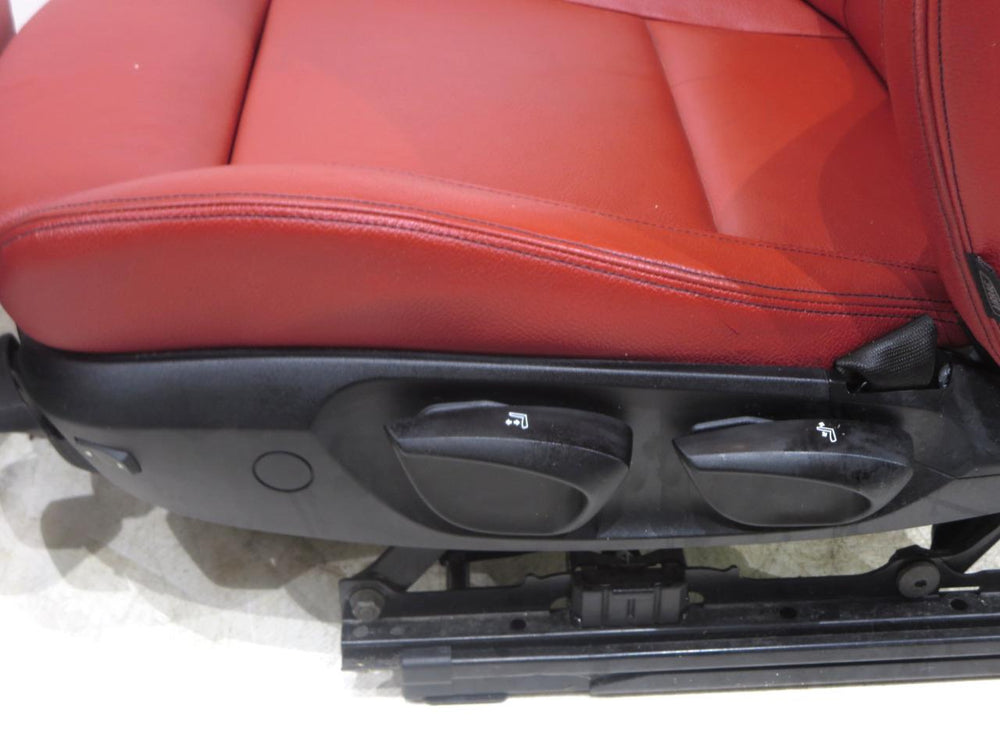 2012 - 2015 BMW X1 Seats, Coral Red Nevada Leather, #906i | Picture # 12 | OEM Seats