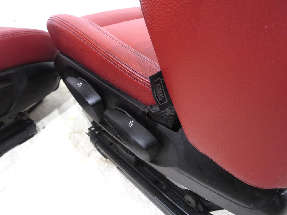 2012 - 2015 BMW X1 Seats, Coral Red Nevada Leather, #906i | Picture # 14 | OEM Seats