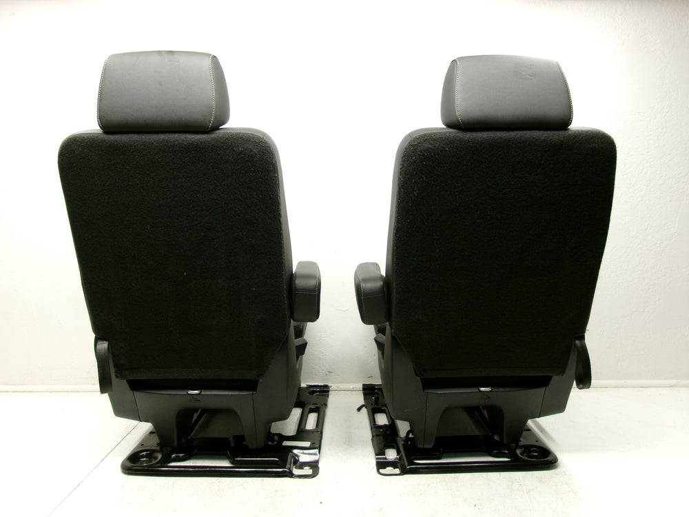 2015 - 2020 Yukon XL Chevy Suburban 2nd Row Bucket Rear Seats Black Leather #0626 | Picture # 12 | OEM Seats