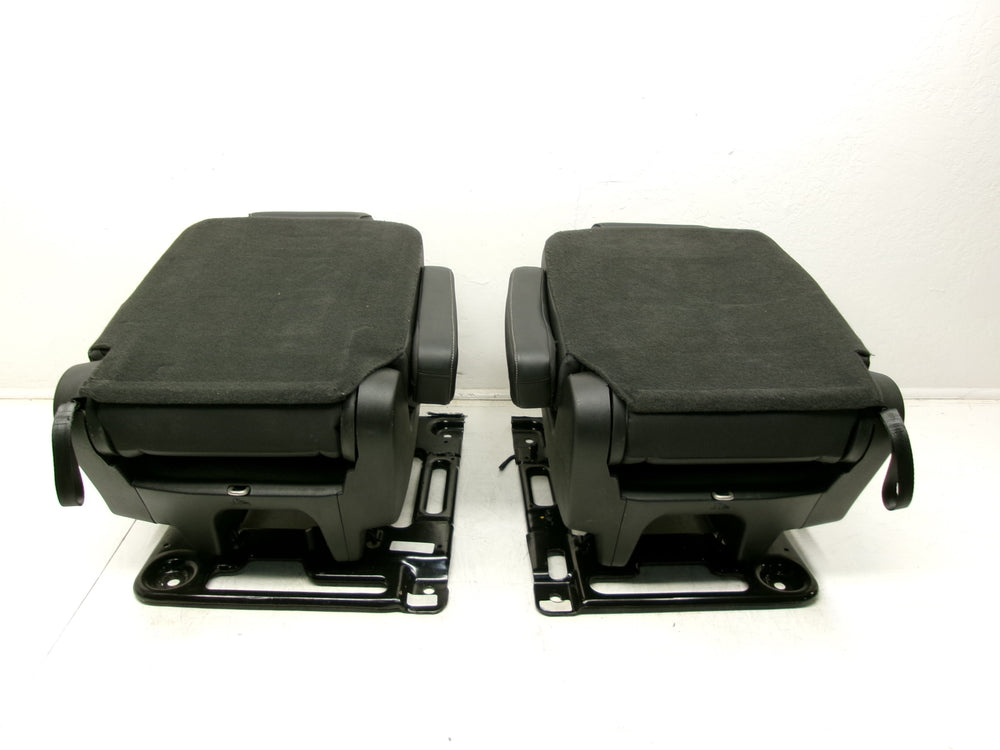 2015 - 2020 Yukon XL Chevy Suburban 2nd Row Bucket Rear Seats Black Leather #0626 | Picture # 13 | OEM Seats