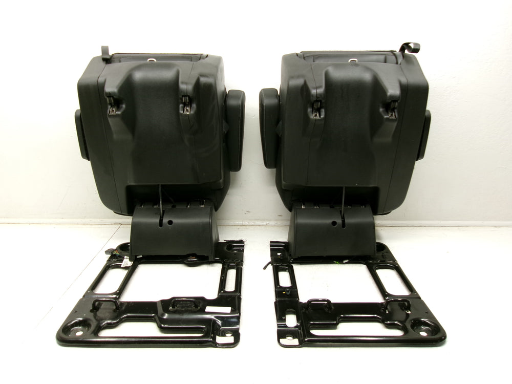 2015 - 2020 Yukon XL Chevy Suburban 2nd Row Bucket Rear Seats Black Leather #0626 | Picture # 16 | OEM Seats
