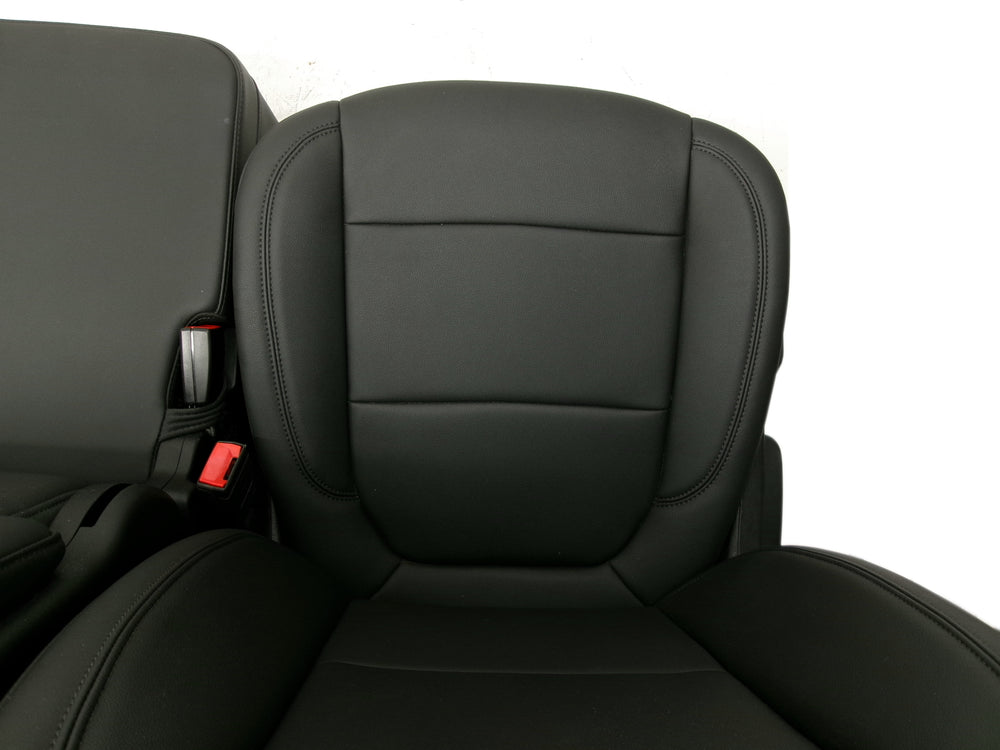 2019 - 2024 GMC Sierra Chevy Silverado Seats Black Vinyl 40/20/40 Split Bench #0624 | Picture # 18 | OEM Seats