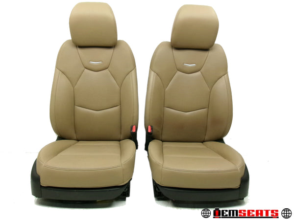 2020 - 2024 Cadillac CT5 Front Seats Maple Sugar Tan #0282