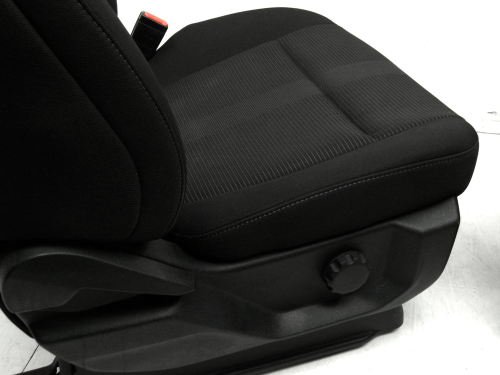 2015 - 2020 Ford Super Duty & F150 Seats Black Cloth XL #0289 | Picture # 9 | OEM Seats