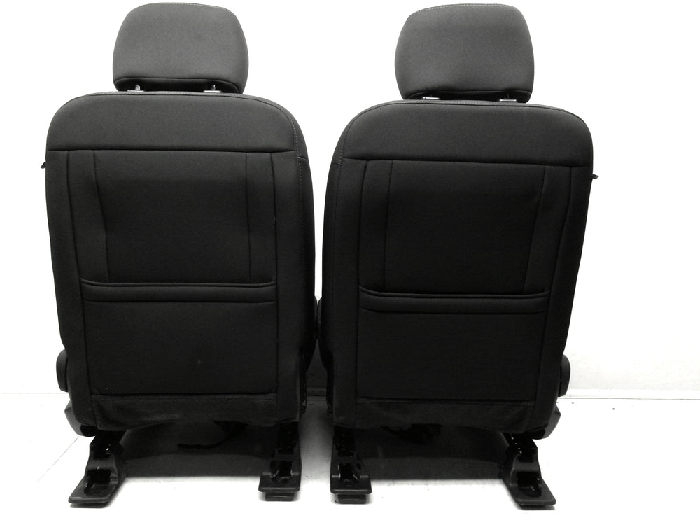 2015 - 2020 Ford Super Duty & F150 Seats Black Cloth XL #0289 | Picture # 11 | OEM Seats