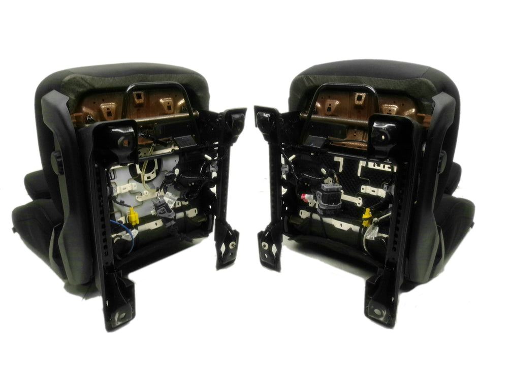 2015 - 2020 Ford Super Duty & F150 Seats Black Cloth XL #0289 | Picture # 12 | OEM Seats