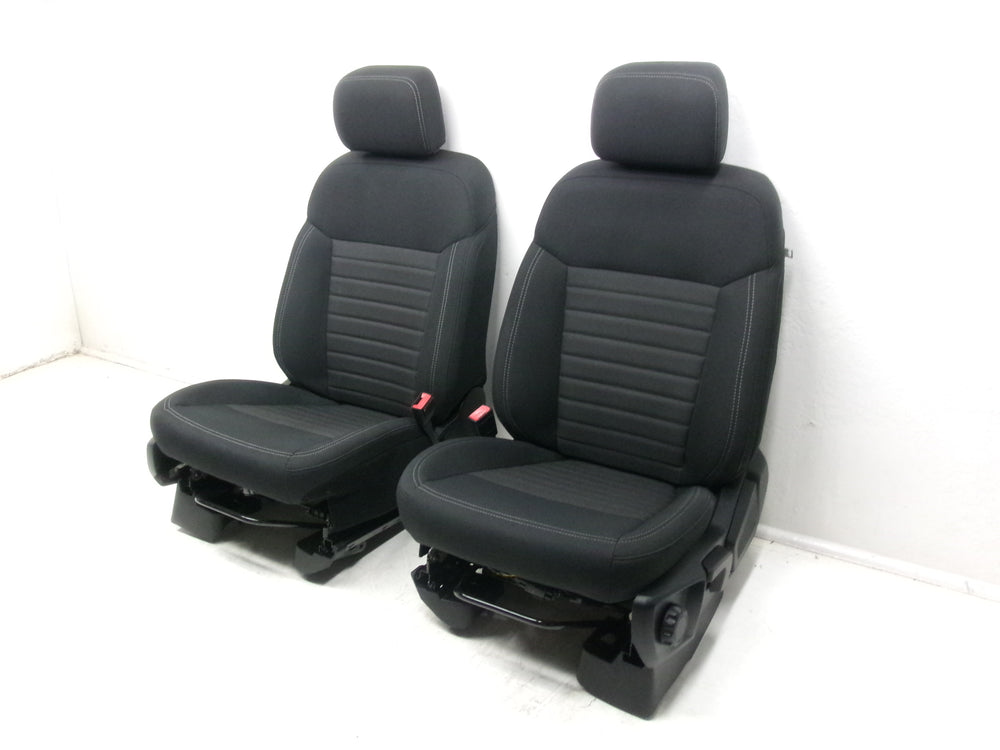 2019 - 2024 Ford Ranger Seats Black Cloth XLT Manual #0284 | Picture # 3 | OEM Seats