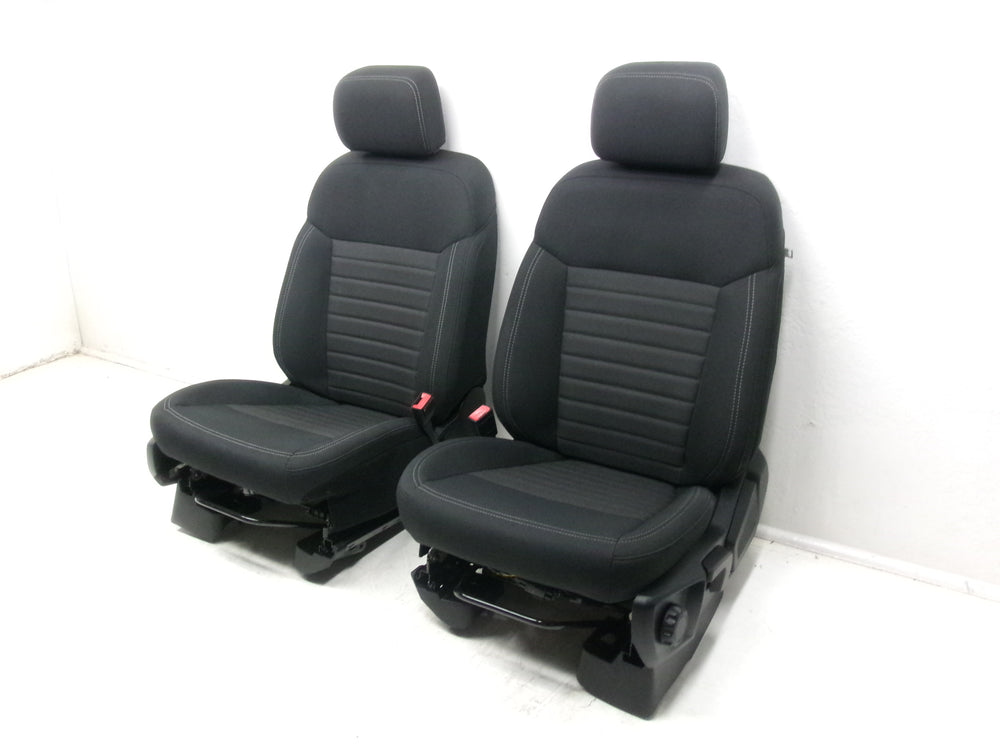 2019 - 2024 Ford Ranger Seats, Manual Black Cloth XLT #0284 | Picture # 3 | OEM Seats