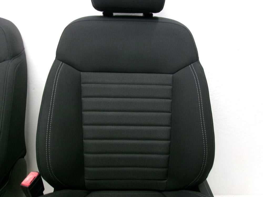 2019 - 2024 Ford Ranger Seats Black Cloth XLT Manual #0284 | Picture # 6 | OEM Seats
