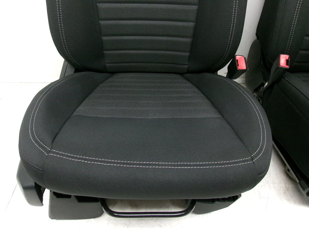 2019 - 2024 Ford Ranger Seats Black Cloth XLT Manual #0284 | Picture # 7 | OEM Seats