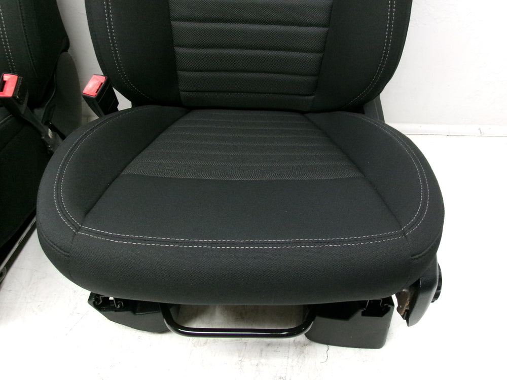 2019 - 2024 Ford Ranger Seats Black Cloth XLT Manual #0284 | Picture # 8 | OEM Seats