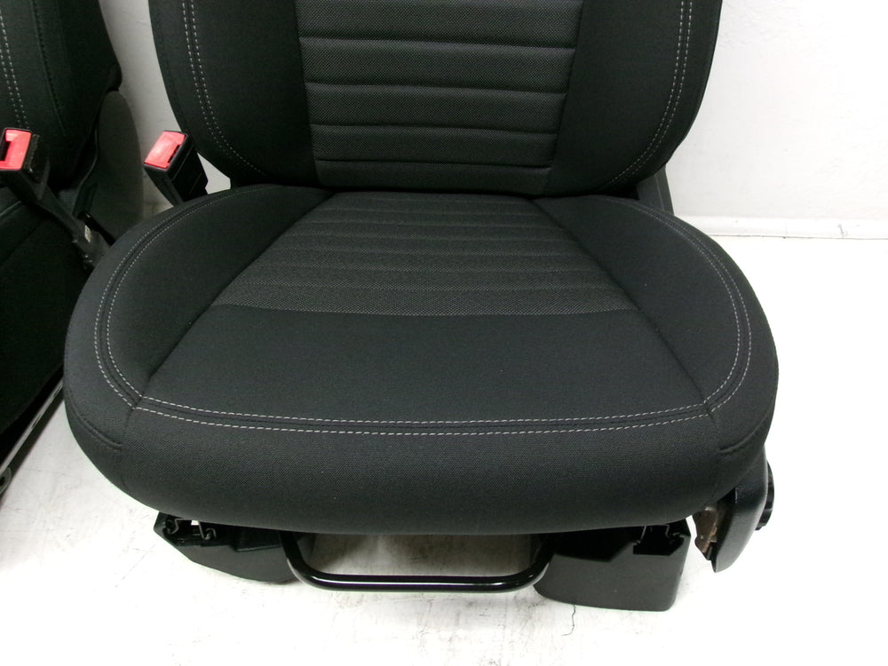 2019 - 2024 Ford Ranger Seats, Manual Black Cloth XLT #0284 | Picture # 8 | OEM Seats