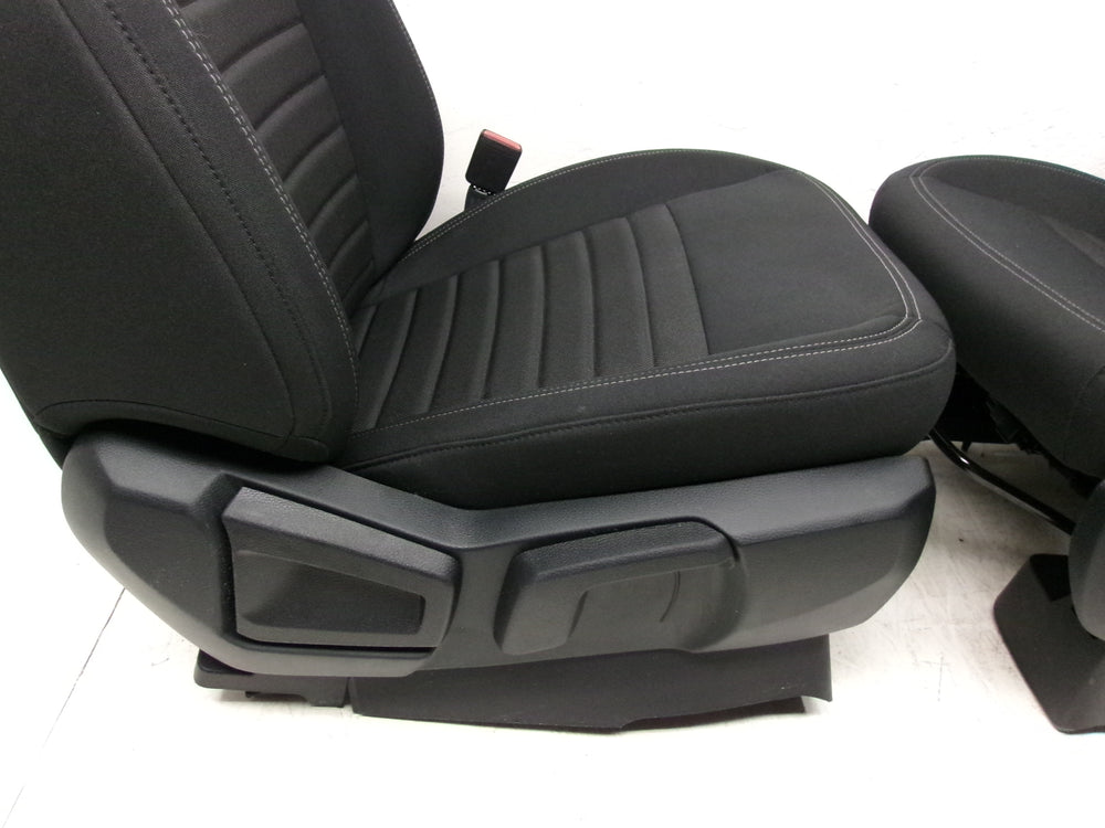 2019 - 2024 Ford Ranger Seats, Manual Black Cloth XLT #0284 | Picture # 9 | OEM Seats