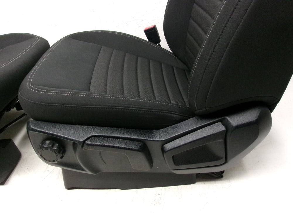2019 - 2024 Ford Ranger Seats, Manual Black Cloth XLT #0284 | Picture # 10 | OEM Seats