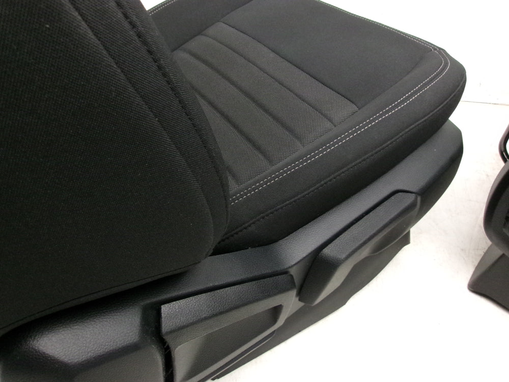 2019 - 2024 Ford Ranger Seats Black Cloth XLT Manual #0284 | Picture # 11 | OEM Seats