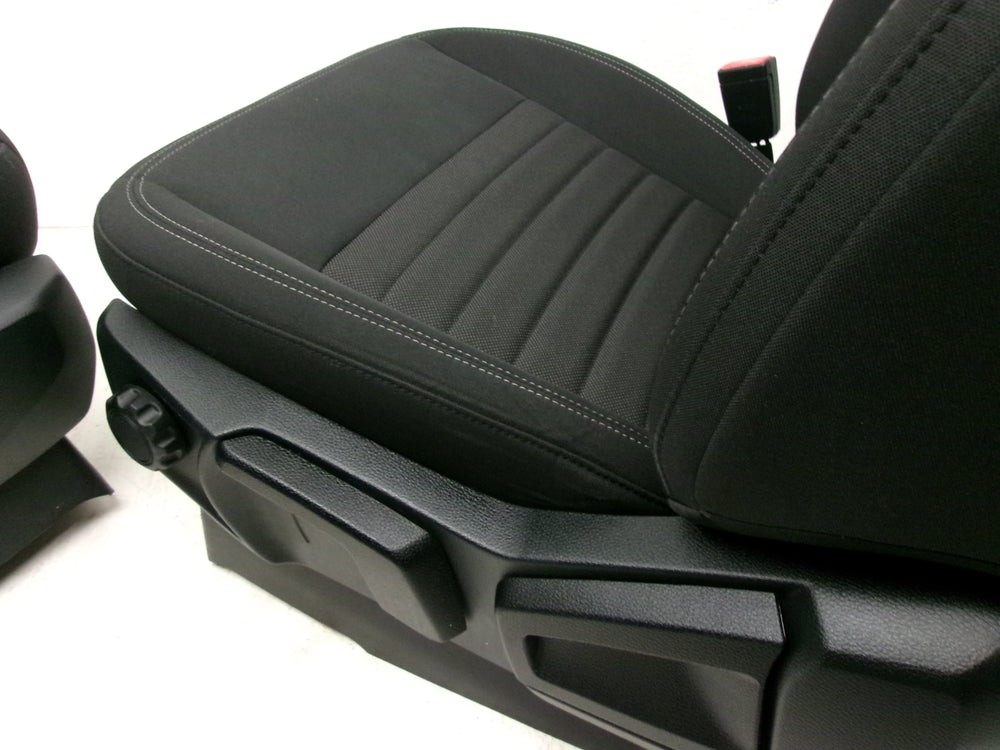 2019 - 2024 Ford Ranger Seats Black Cloth XLT Manual #0284 | Picture # 12 | OEM Seats