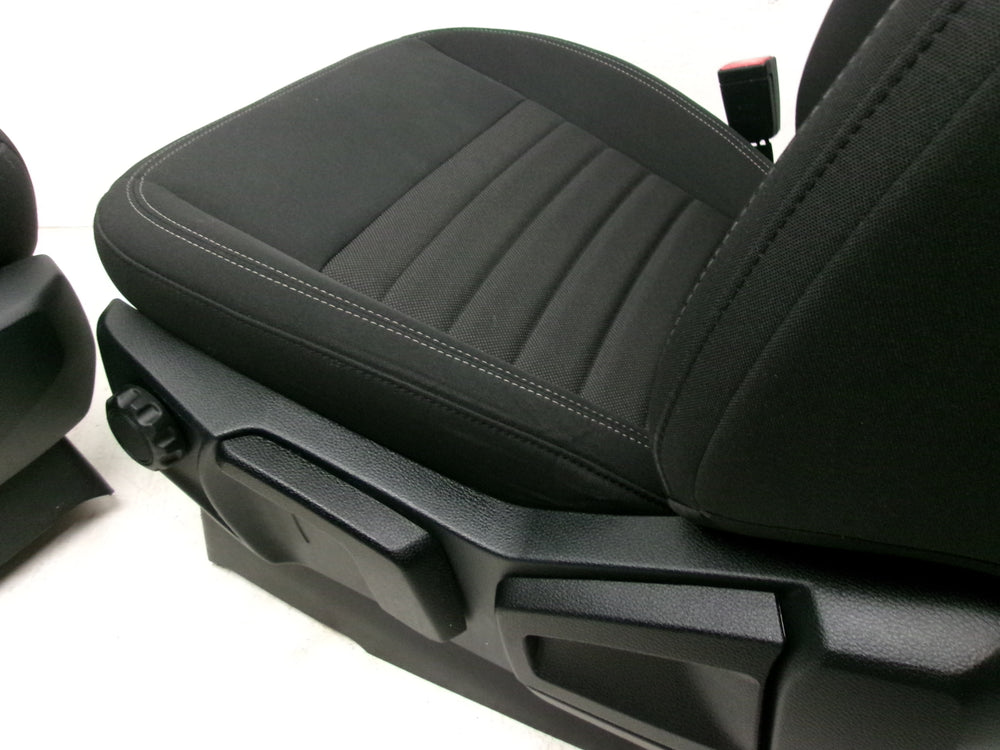 2019 - 2024 Ford Ranger Seats, Manual Black Cloth XLT #0284 | Picture # 12 | OEM Seats