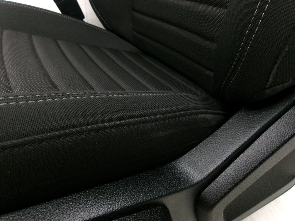 2019 - 2024 Ford Ranger Seats Black Cloth XLT Manual #0284 | Picture # 15 | OEM Seats
