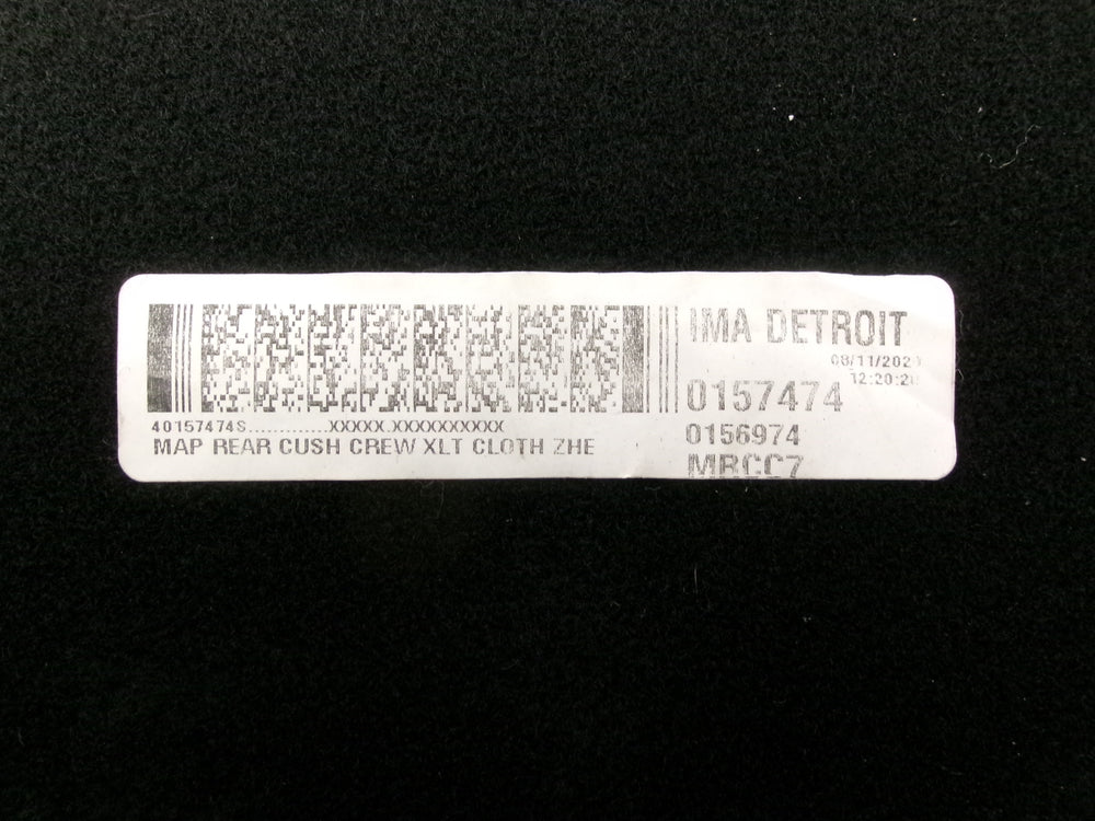 2019 - 2024 Ford Ranger Seats Black Cloth XLT Manual #0284 | Picture # 35 | OEM Seats