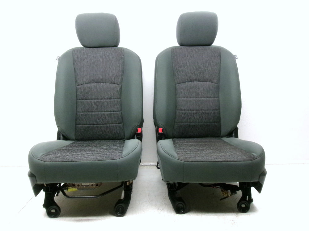2009 - 2018 Dodge Ram Seats Gray Cloth Power #0281 | Picture # 3 | OEM Seats