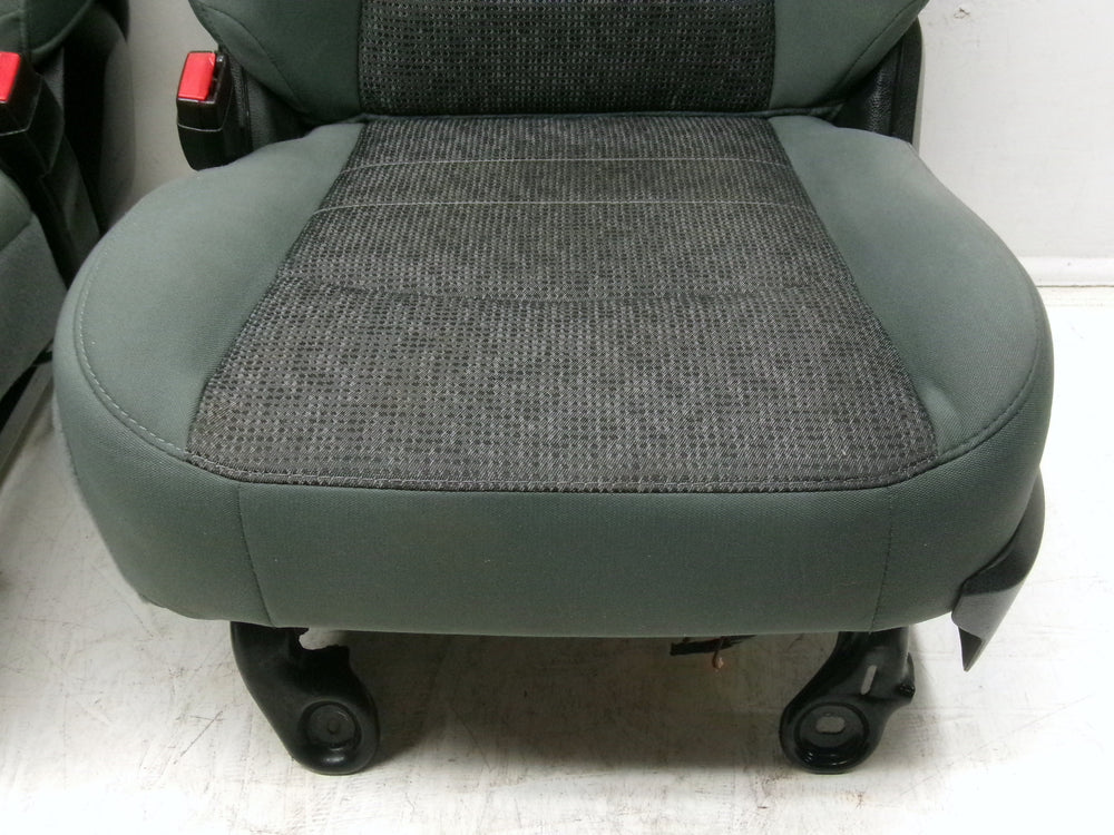 2009 - 2018 Dodge Ram Seats Gray Cloth Power #0281 | Picture # 7 | OEM Seats