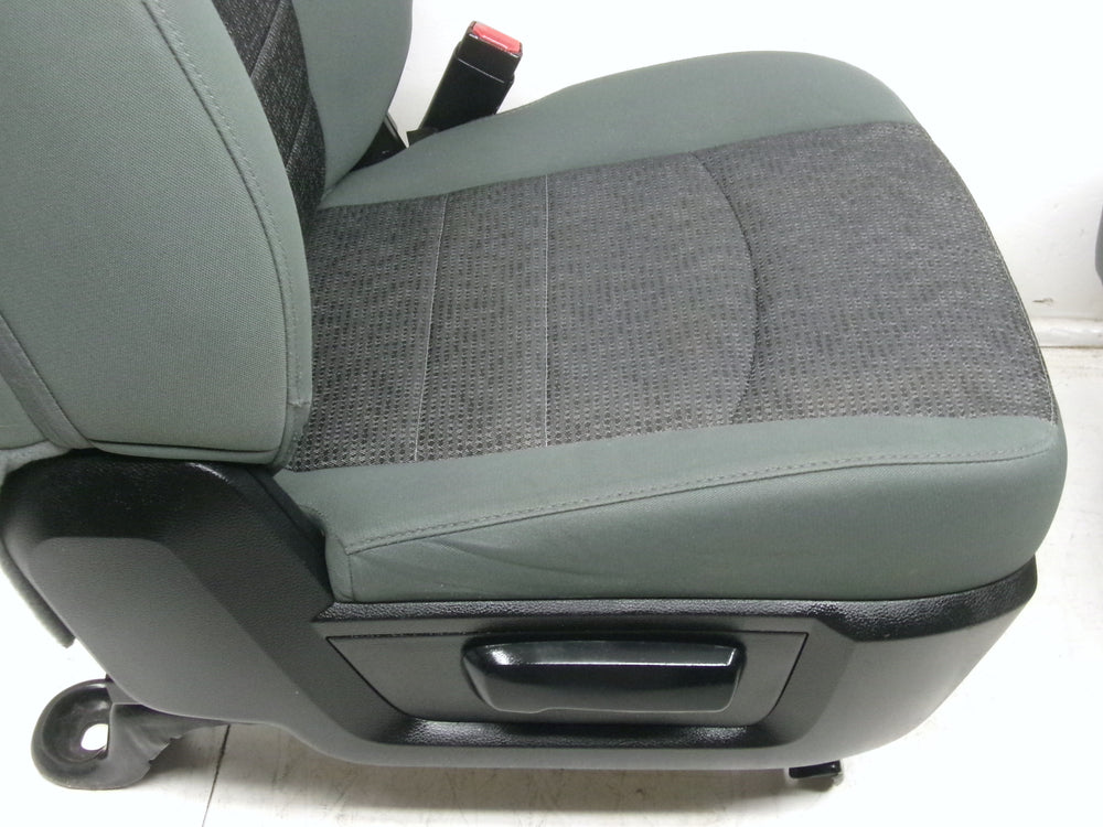 2009 - 2018 Dodge Ram Seats Gray Cloth Power #0281 | Picture # 10 | OEM Seats