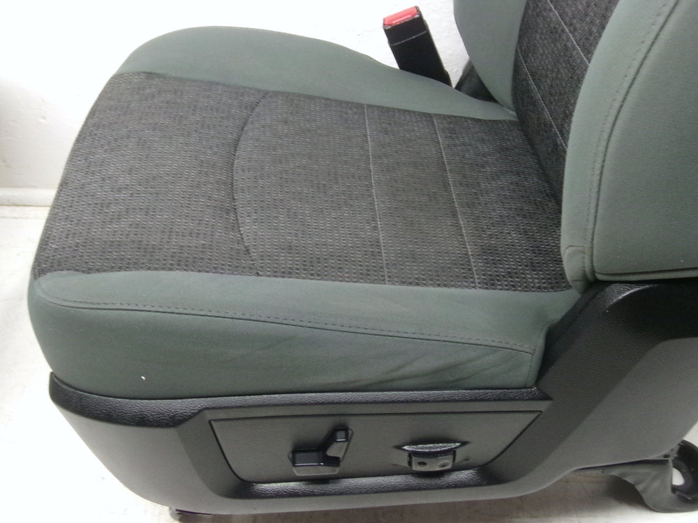 2009 - 2018 Dodge Ram Seats Gray Cloth Power #0281 | Picture # 11 | OEM Seats