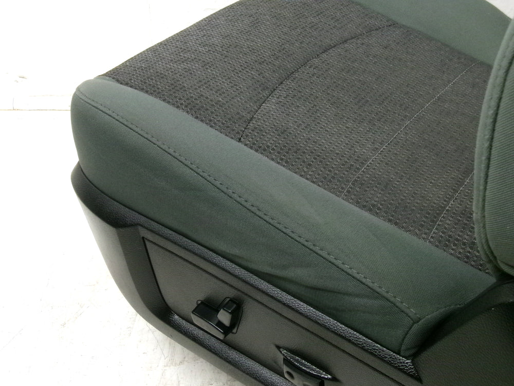 2009 - 2018 Dodge Ram Seats Gray Cloth Power #0281 | Picture # 13 | OEM Seats