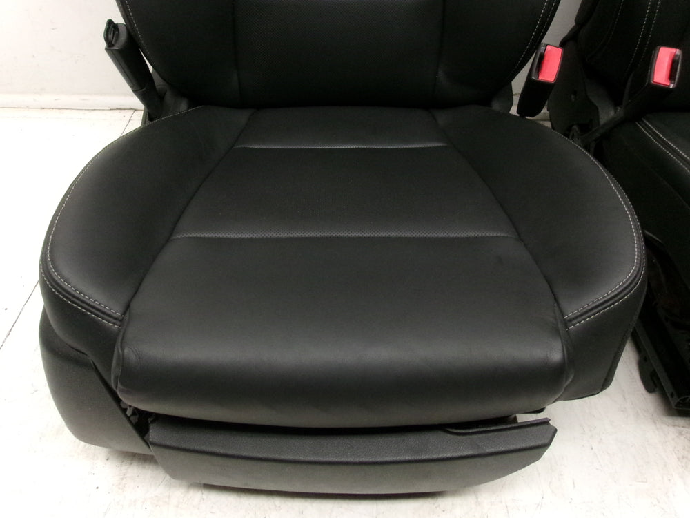 2013 - 2018 Cadillac ATS Seats Sedan Black Leather Heated #1299 | Picture # 6 | OEM Seats