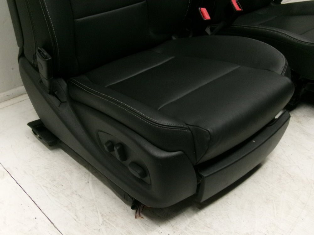 2013 - 2018 Cadillac ATS Seats Sedan Black Leather Heated #1299 | Picture # 8 | OEM Seats