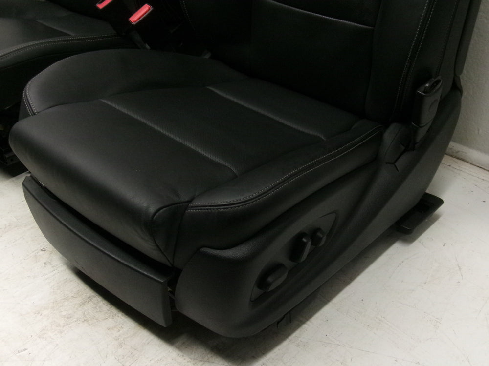 2013 - 2018 Cadillac ATS Seats Sedan Black Leather Heated #1299 | Picture # 9 | OEM Seats