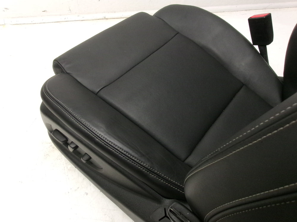 2013 - 2018 Cadillac ATS Seats Sedan Black Leather Heated #1299 | Picture # 24 | OEM Seats