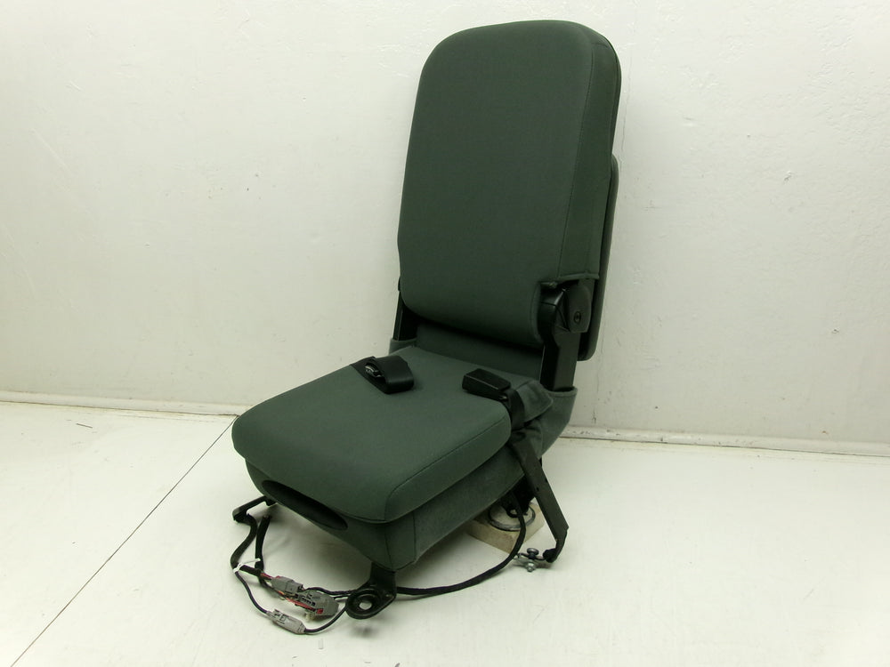 2009 - 2018 Dodge Ram Jump Seat Gray Cloth w/ Top & Bottom Storage #1255 | Picture # 9 | OEM Seats