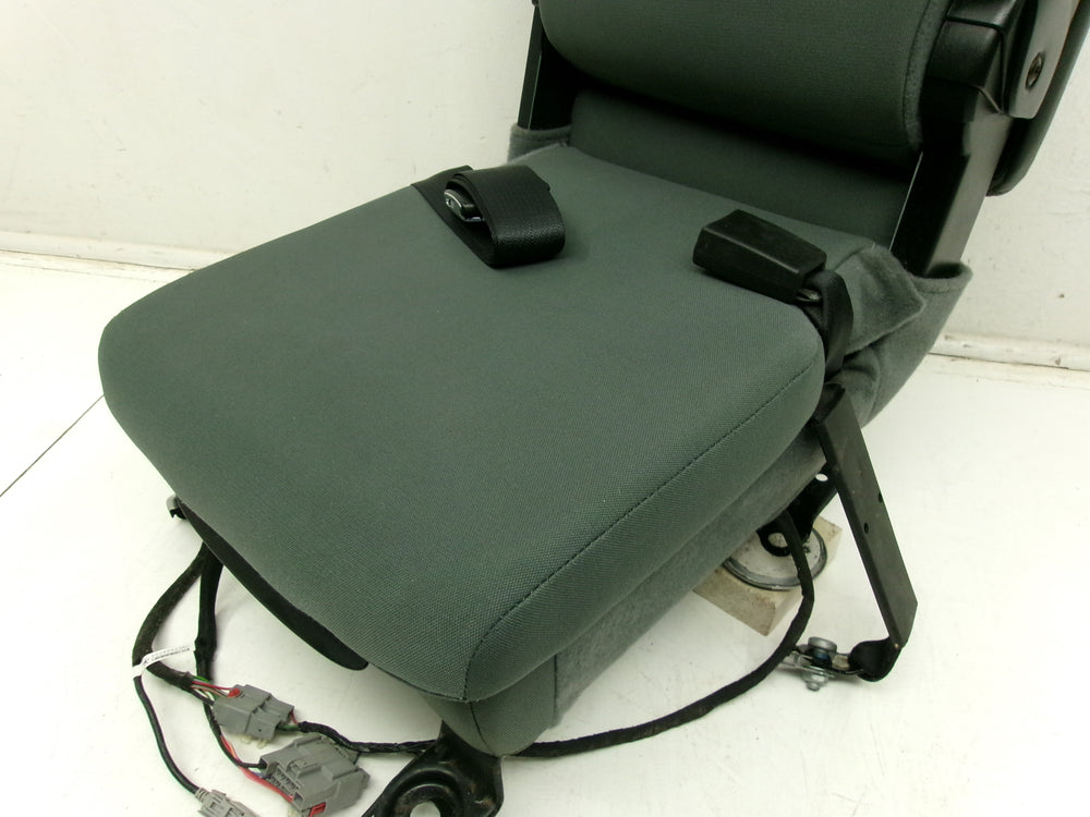 2009 - 2018 Dodge Ram Jump Seat Gray Cloth w/ Top & Bottom Storage #1255 | Picture # 11 | OEM Seats