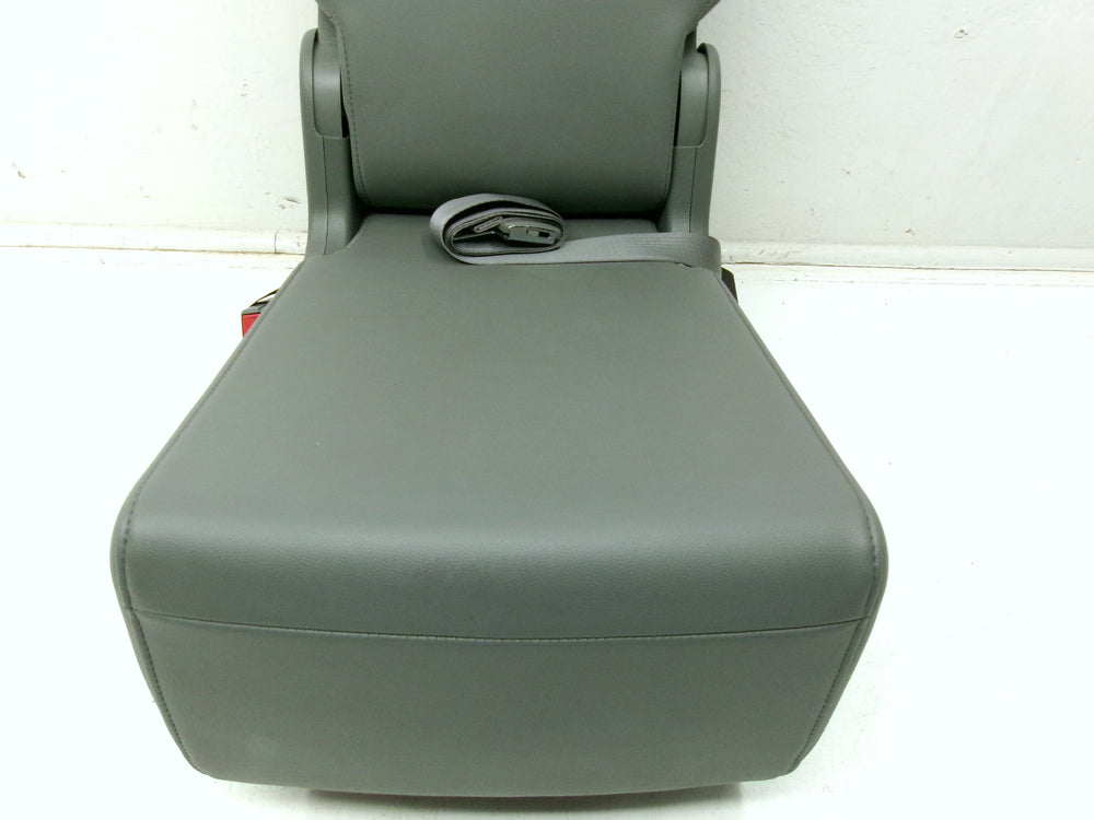 2014 - 2019 Chevy Silverado Sierra Jump Seat Console Gray Vinyl #1257 | Picture # 12 | OEM Seats