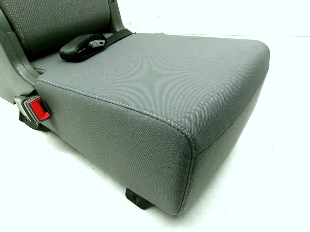 2014 - 2019 Chevy Silverado Sierra Jump Seat Console Gray Cloth #1260 | Picture # 13 | OEM Seats