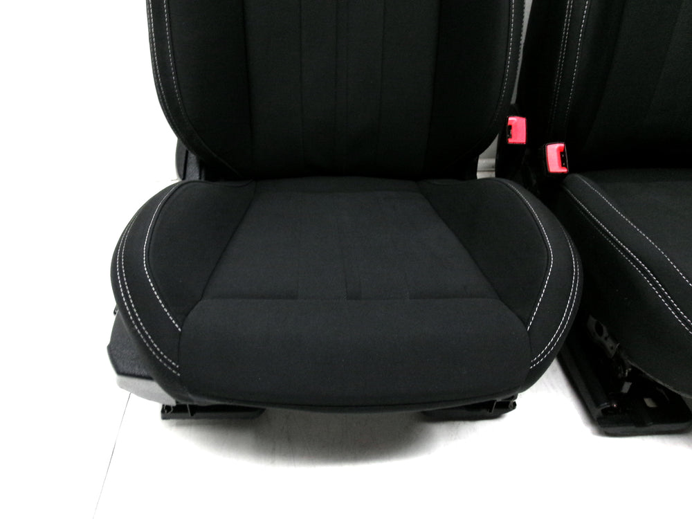 2015 - 2023 Ford Mustang Seats, Coupe, Black Cloth Powered #1262 | Picture # 6 | OEM Seats