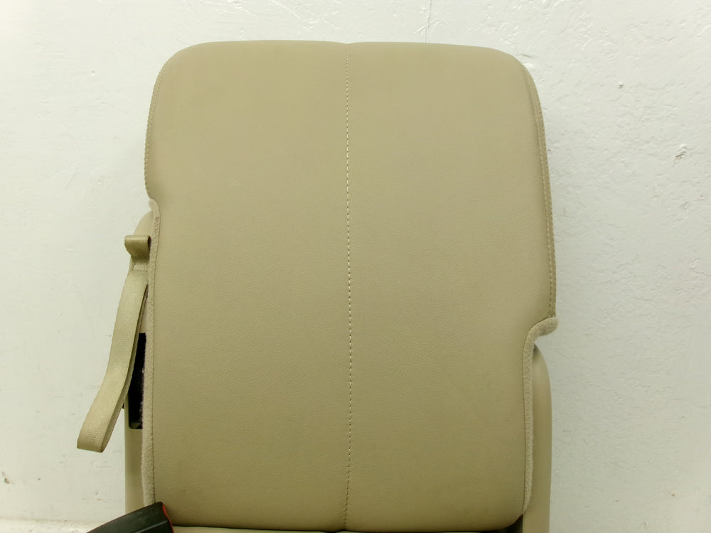 2008 - 2010 Ford Super Duty F250 Jump Seat Console Camel Tan Leather #1261 | Picture # 15 | OEM Seats