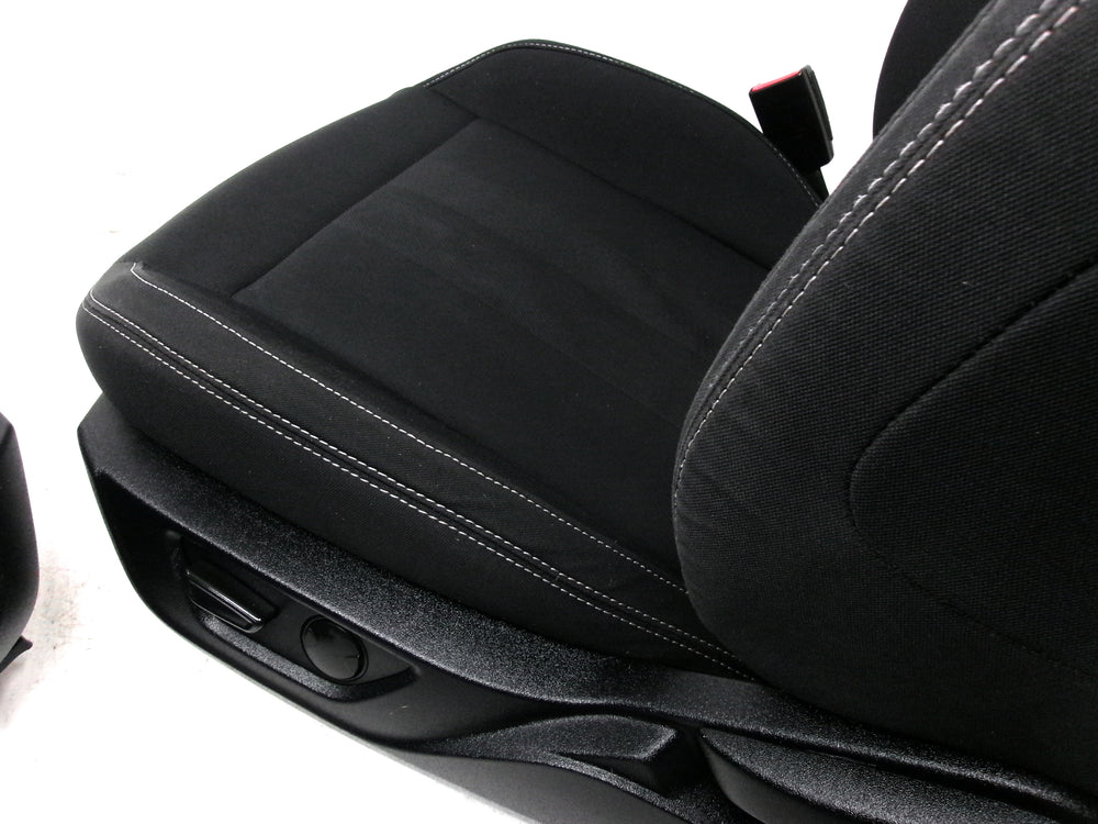 2015 - 2023 Ford Mustang Seats, Coupe, Black Cloth Powered #1262 | Picture # 13 | OEM Seats