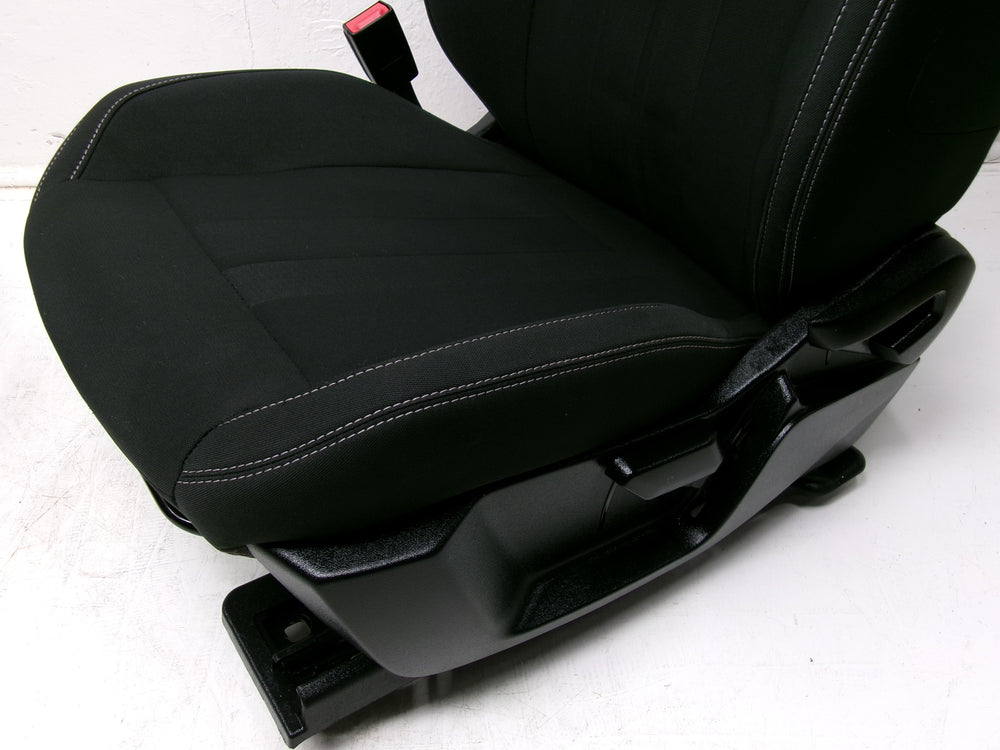 2015 - 2023 Ford Mustang Seats Coupe Black Cloth Manual #1263 | Picture # 9 | OEM Seats