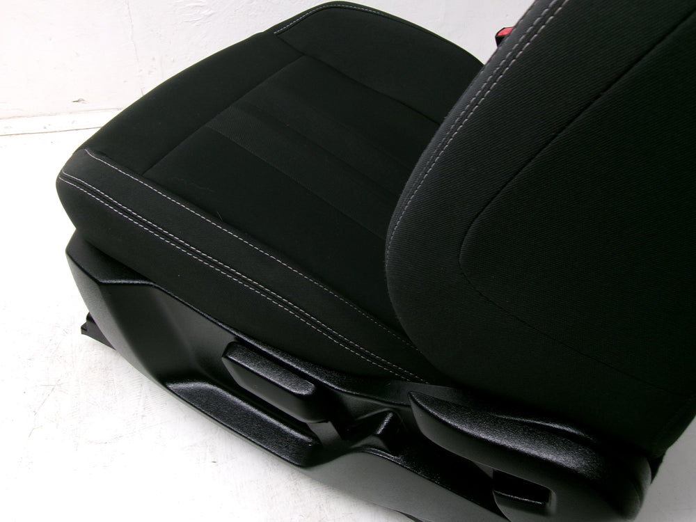 2015 - 2023 Ford Mustang Seats Coupe Black Cloth Manual #1263 | Picture # 11 | OEM Seats
