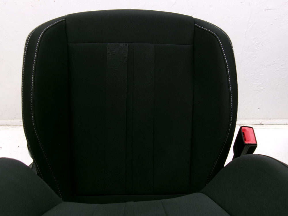 2015 - 2023 Ford Mustang Seats Coupe Black Cloth Manual #1263 | Picture # 12 | OEM Seats