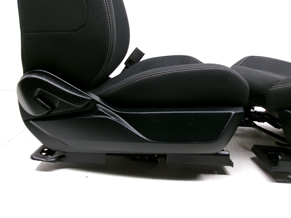 2015 - 2023 Ford Mustang Seats Coupe Black Cloth Manual #1263 | Picture # 18 | OEM Seats