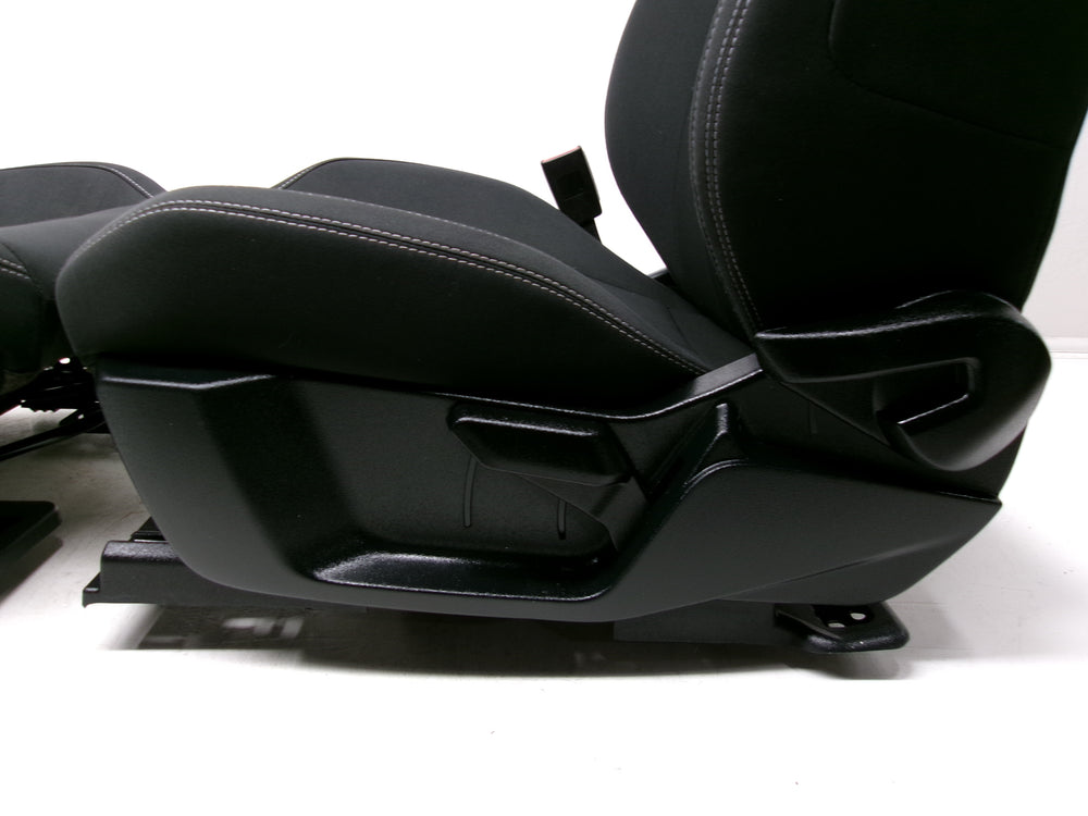 2015 - 2023 Ford Mustang Seats Coupe Black Cloth Manual #1263 | Picture # 19 | OEM Seats