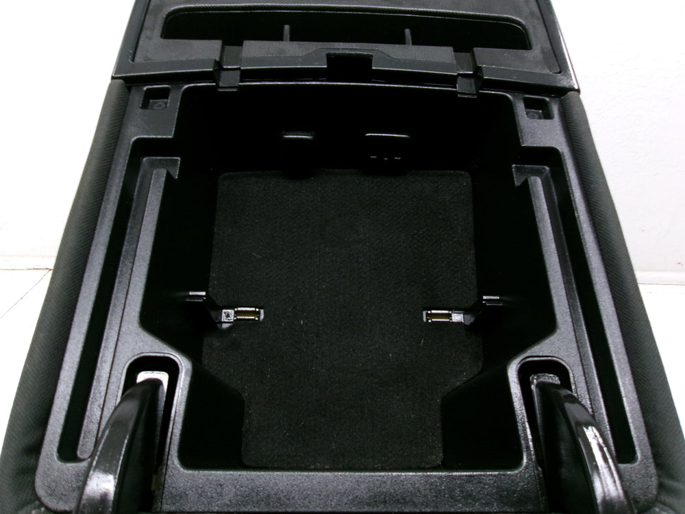 2014 - 2019 Chevy Silverado Sierra Jump Seat Console Black Cloth #1264 | Picture # 12 | OEM Seats