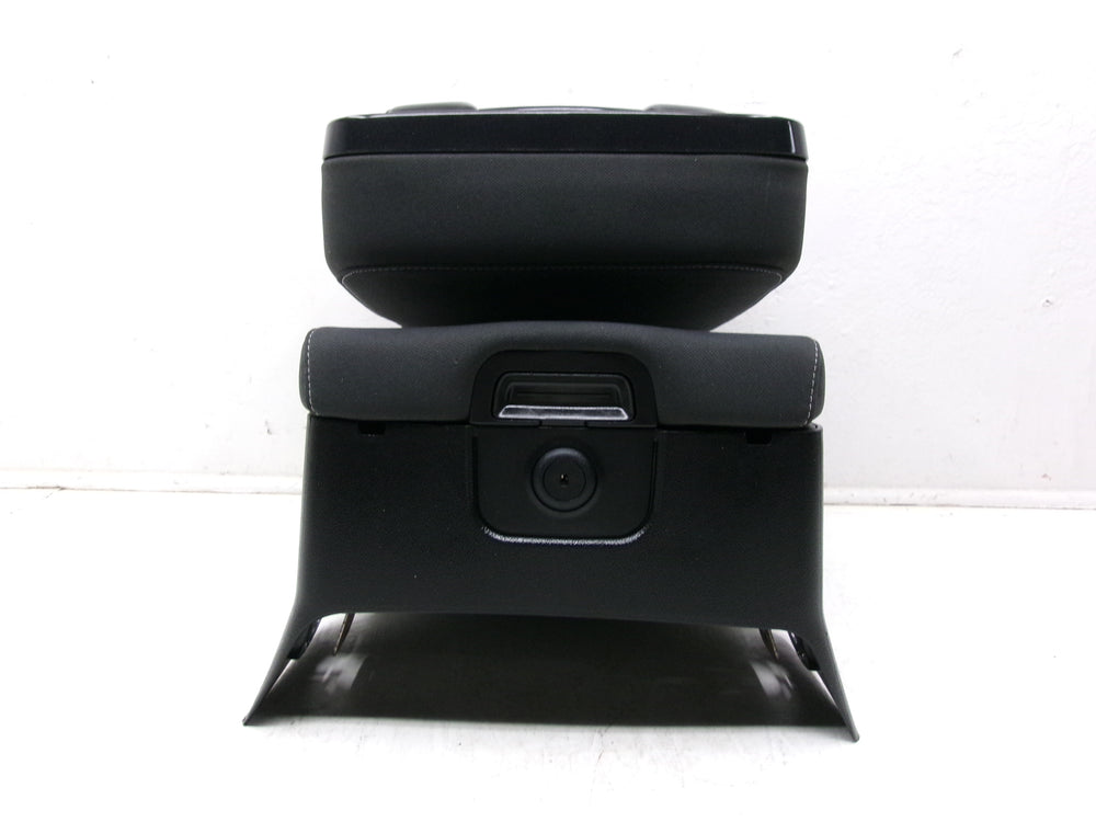 2014 - 2019 Chevy Silverado Sierra Jump Seat Console Black Cloth #1264 | Picture # 17 | OEM Seats