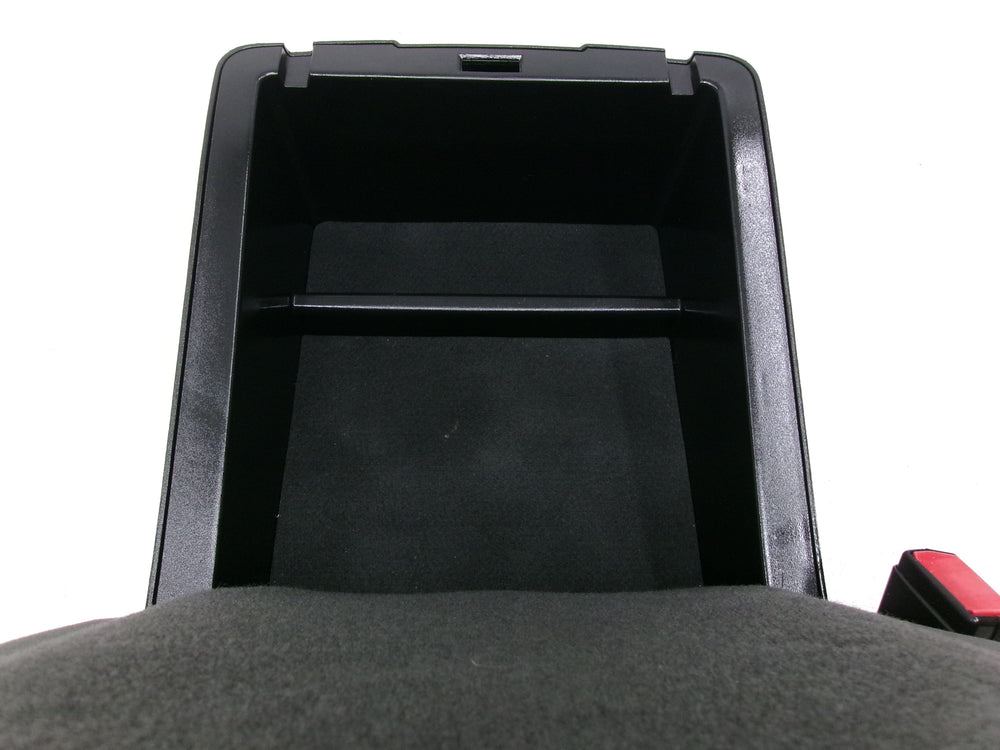 2014 - 2019 Chevy Silverado Sierra Jump Seat Console Black Cloth #1264 | Picture # 24 | OEM Seats