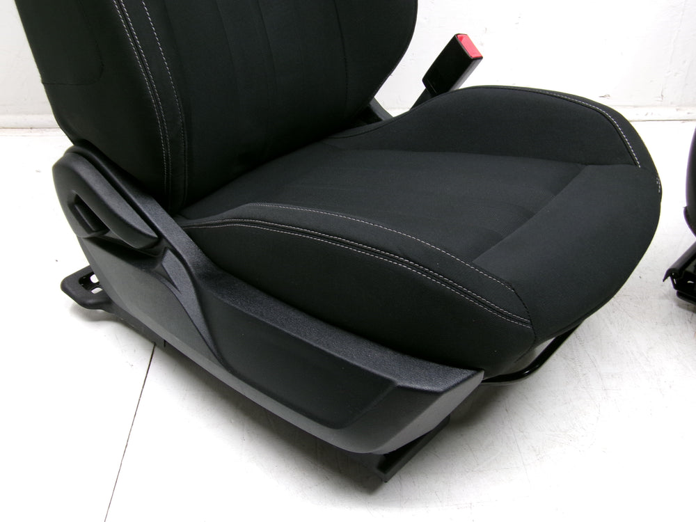 2015 - 2023 Ford Mustang Seats, Coupe, Black Cloth Manual #0287 | Picture # 6 | OEM Seats