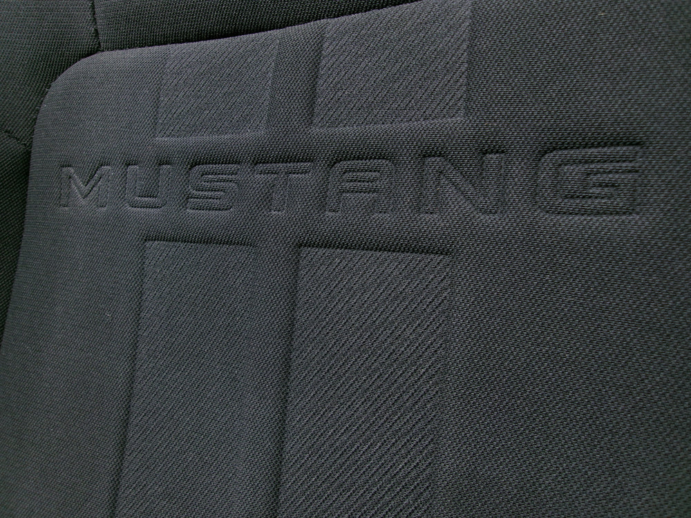 2015 - 2023 Ford Mustang Seats, Coupe, Black Cloth Manual #0287 | Picture # 23 | OEM Seats