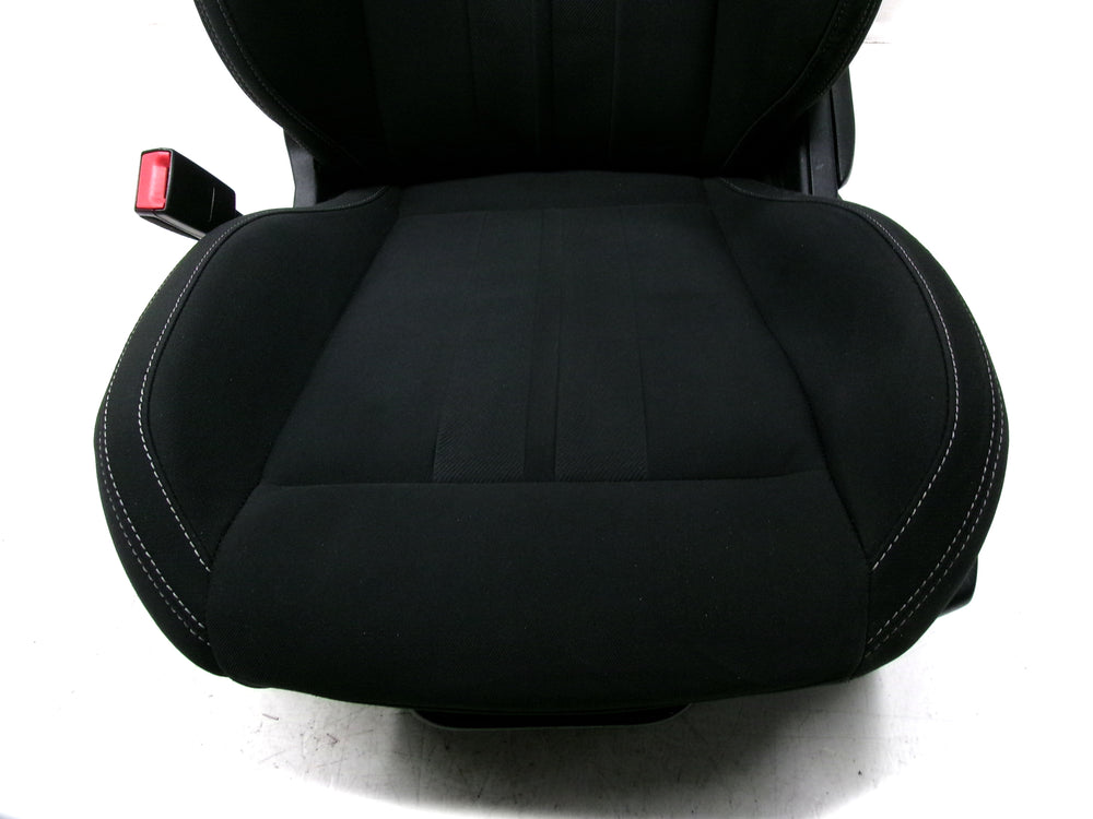 2015 - 2023 Ford Mustang Seats, Coupe, Black Cloth Manual #0287 | Picture # 24 | OEM Seats
